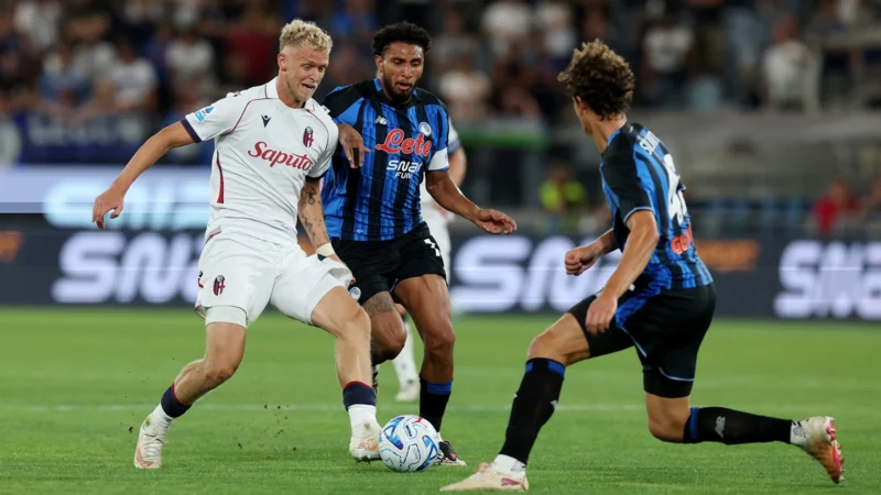Atalanta sacó de la galera un agónico triunfo sobre Bologna por Serie A