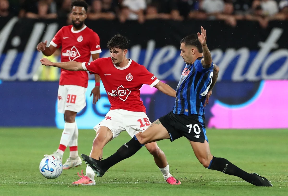 Duro empate de Atalanta con Hapoel Tel Aviv en Conference League