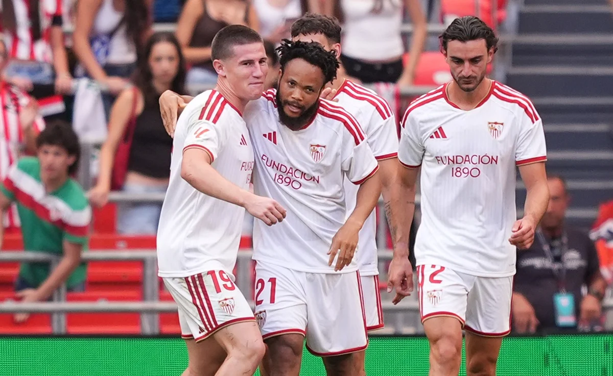 Sevilla volvió a ganar con destacado 3-1 sobre Athletic Club en San Mamés