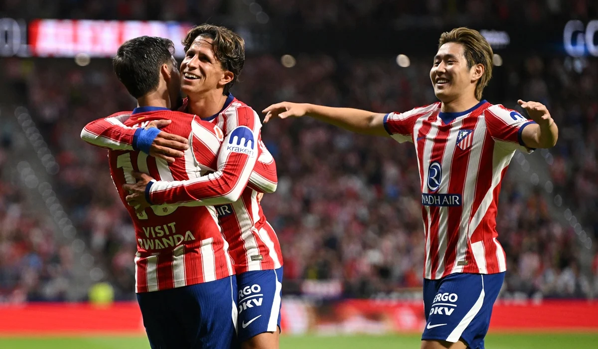 Atlético Madrid reaccionó a tiempo y derrotó a Málaga