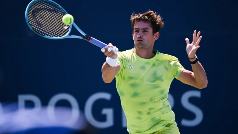 Mariano Navone tendrá un debut pesado en US Open contra Djokovic