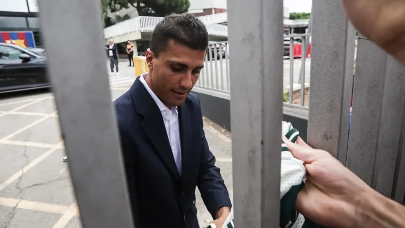 Barcelona presentó a Rodri con un espectacular video: «Su ritmo, su juego, ya es culer»