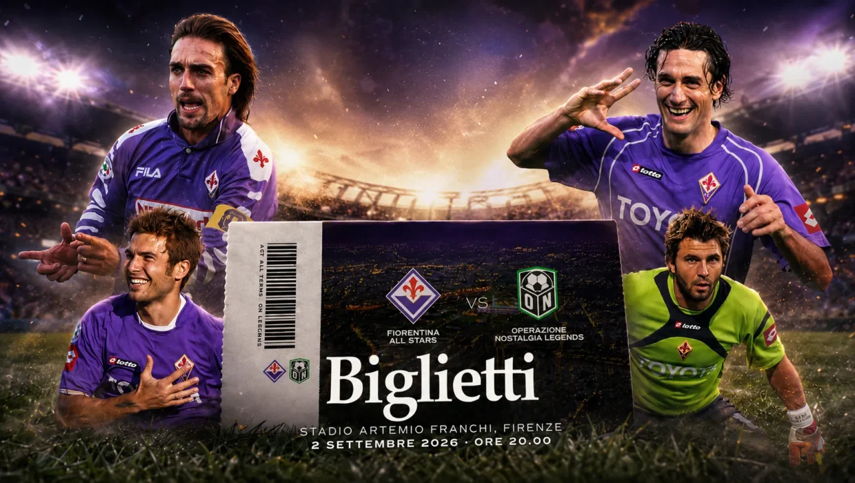 Gabriel Batistuta vuelve a jugar en la Fiorentina para una noche de leyendas por el Centenario del club