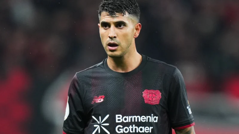 Exequiel Palacios podría ser transferido a la Premier League en una millonaria operación