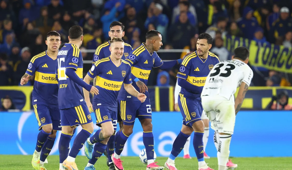 Boca fue mucho más y derrotó a Recoleta en Copa Sudamericana
