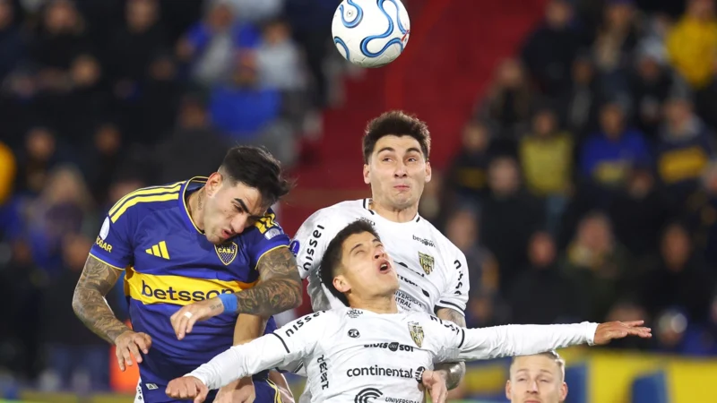 Formaciones confirmadas para Recoleta y Boca en Copa Sudamericana