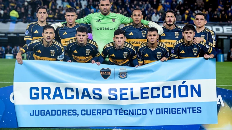 Formaciones confirmadas para Boca y Estudiantes