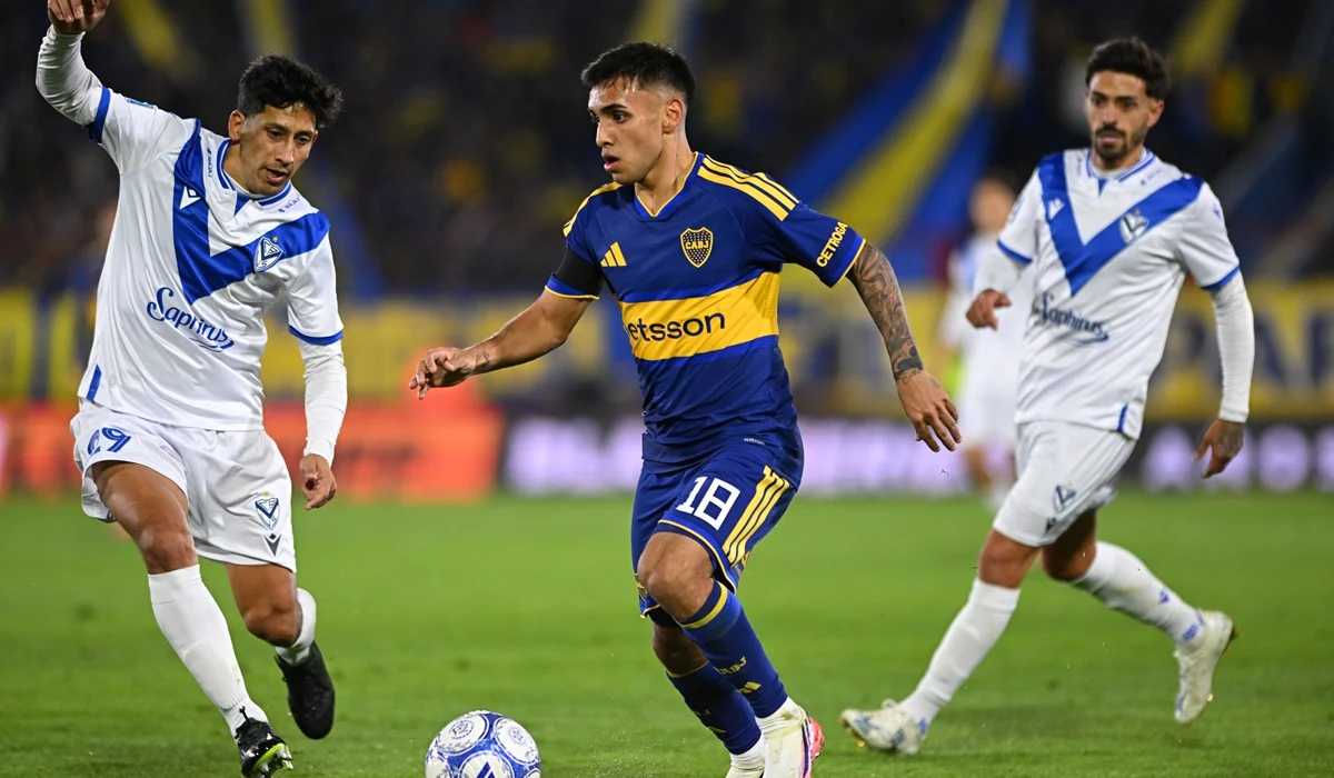 Boca buscó más pero empató con Vélez en el Ducó