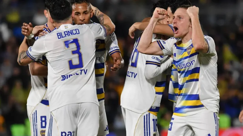 Boca goleó a Recoleta en Paraguay y se metió en los cuartos de final de la Copa Sudamericana
