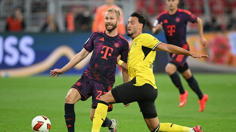 Bayern Munich le ganó la Supercopa de Alemania a Borussia Dortmund