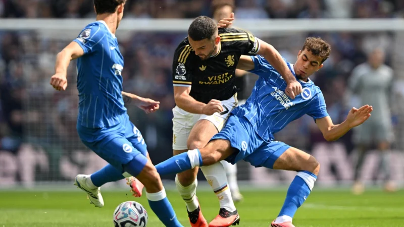 Brighton aplastó a Aston Villa y hasta le hizo precio