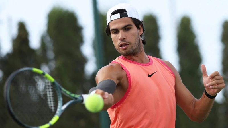 Carlos Alcaraz confirmó que jugará el US Open