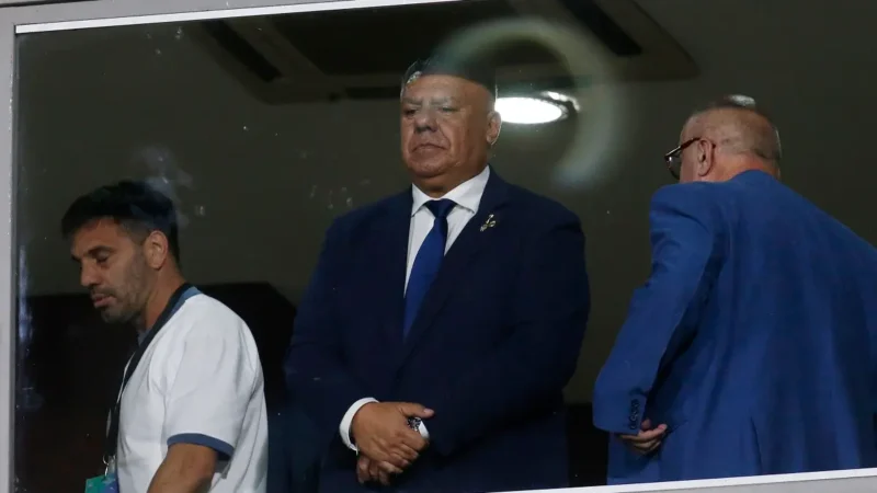 Claudio Tapia y el objetivo del Mundial 2030: «Trabajamos por una fase completa en Argentina»