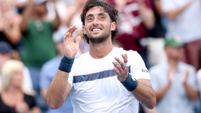Thiago Tirante le ganó a Landaluce y avanzó en Cincinnati