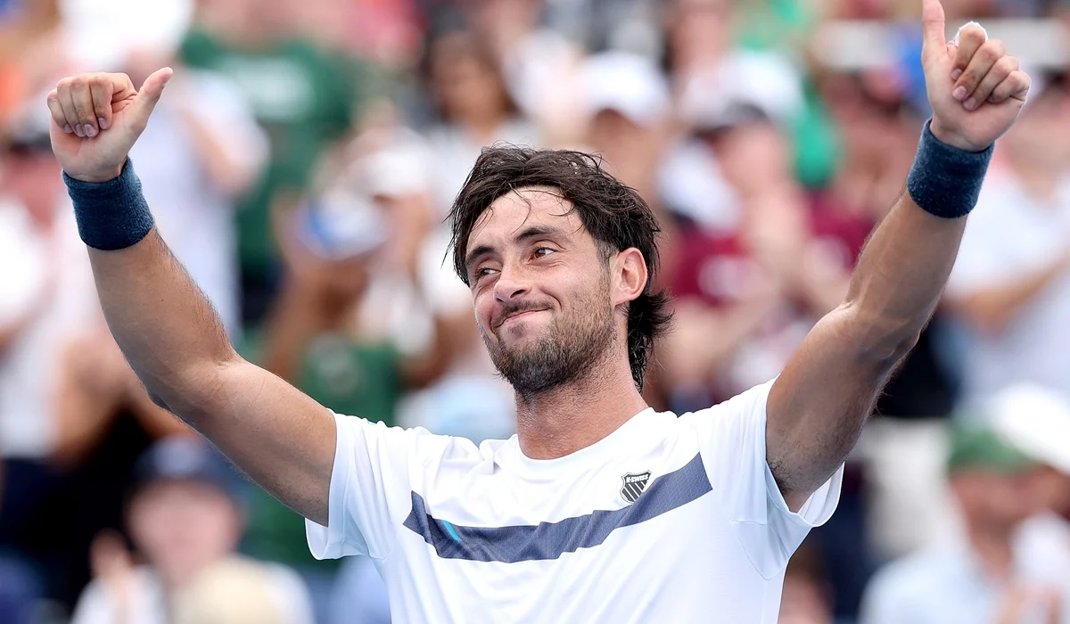 Thiago Tirante logró un histórico triunfo ante Djokovic