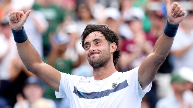 Thiago Tirante logró un histórico triunfo ante Djokovic
