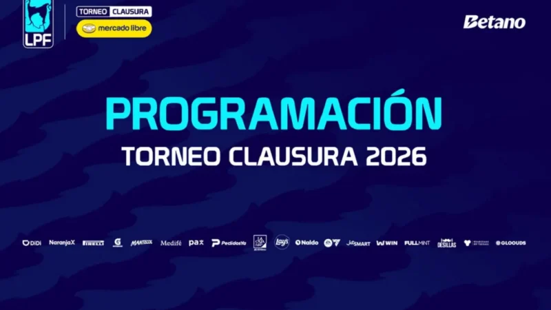 Torneo Clausura 2026: Días y horarios de las fechas 8, 9, 10 y 11