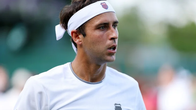Tomás Etcheverry le ganó a Kopriva en primera ronda del US Open