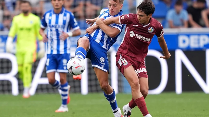 Alavés arrancó La Liga con un gran triunfo ante Getafe