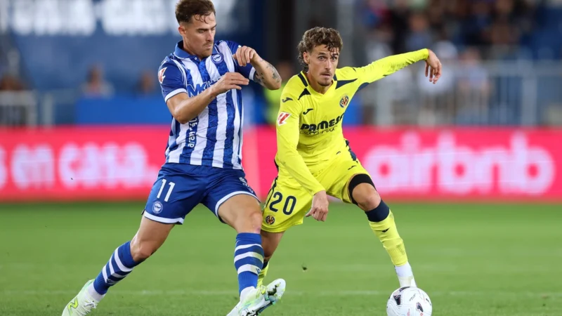 Toni Martínez salió lesionado en Alavés – Villarreal