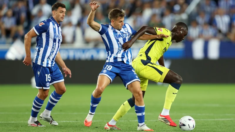 Alavés le ganó a Villarreal y lidera en La Liga