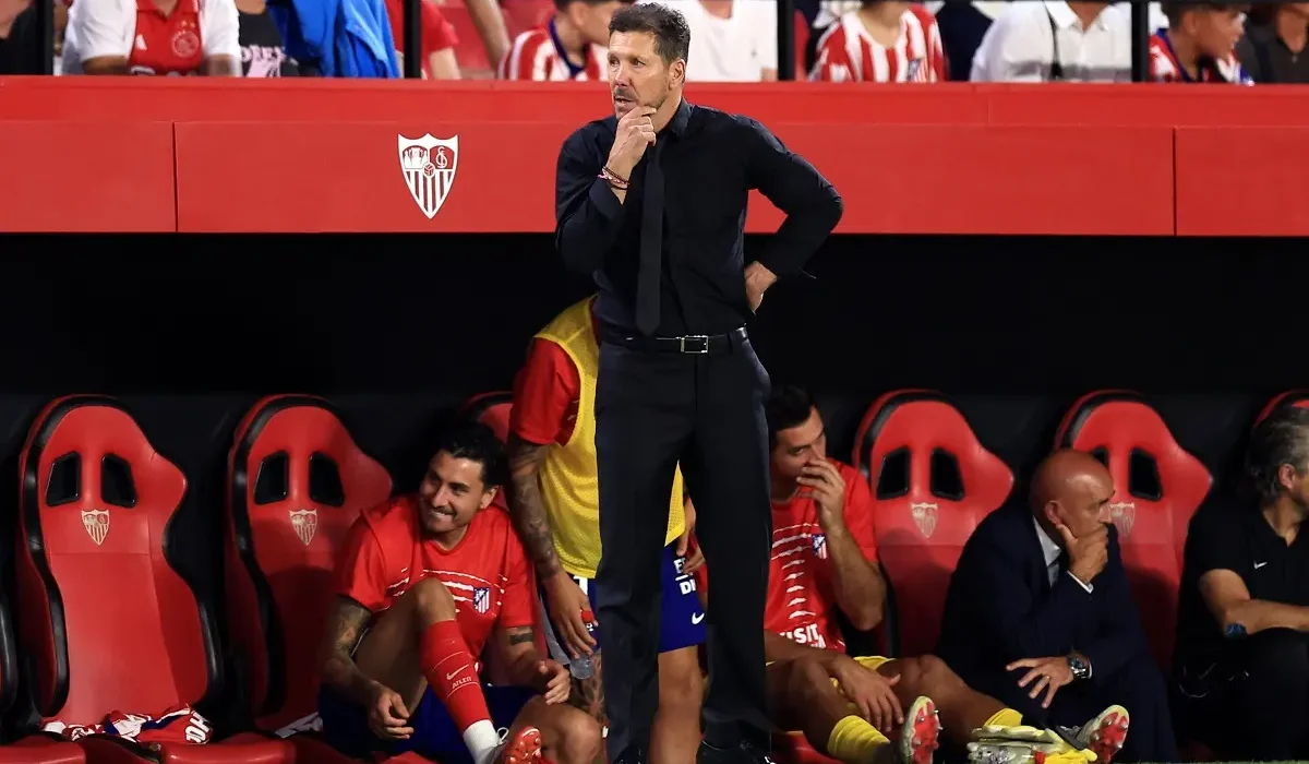 Diego Simeone habló sobre Julián Álvarez tras el triunfo del Atlético: «Está en un proceso personal»