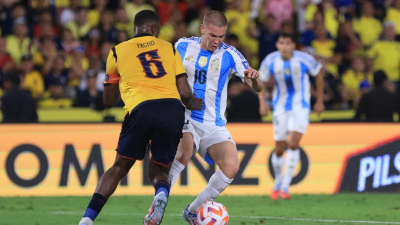 ¿Volverá Mastantuono a usar la 10 de Argentina ya sin Messi?