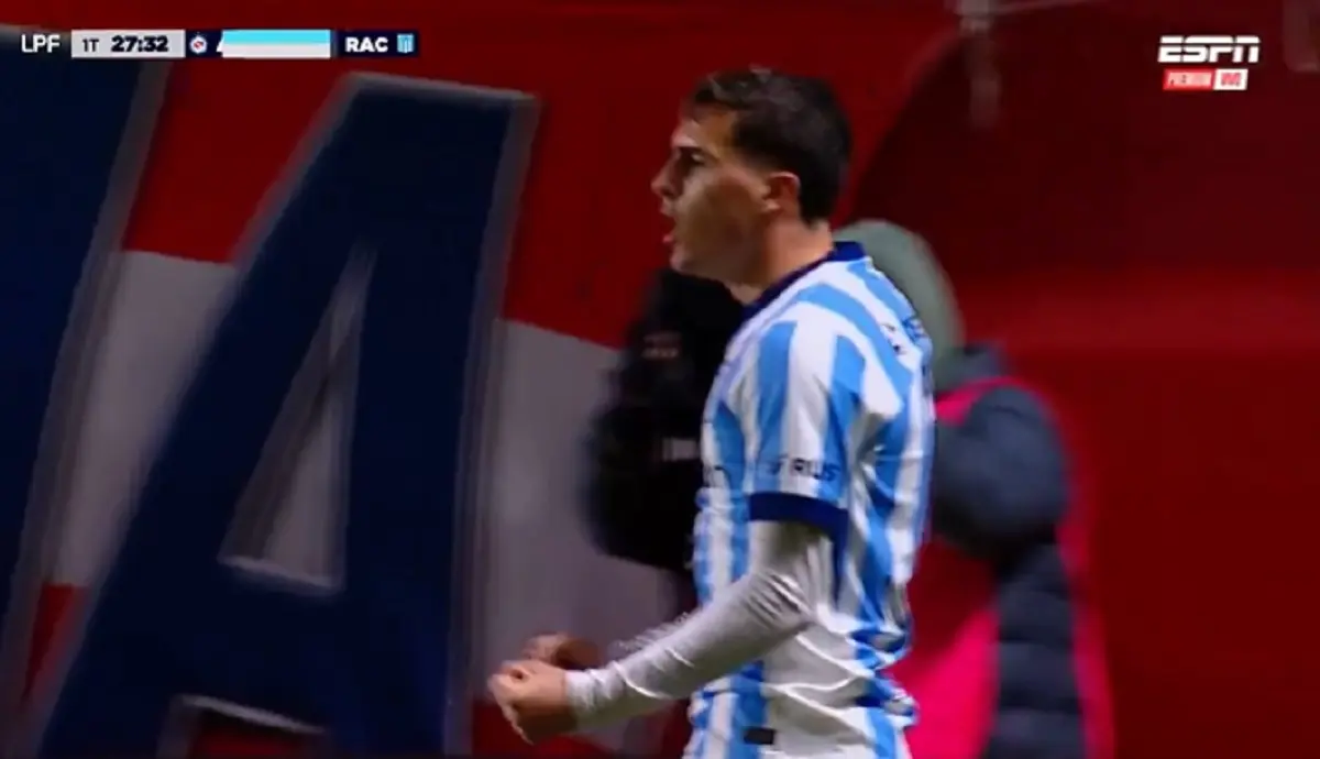 Golazo de Racing con una magistral jugada colectiva: primero de Ezequiel Cannavo en la Academia