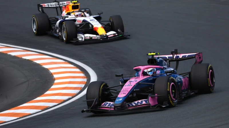 Franco Colapinto finalizó 12° en la sprint del GP Países Bajos de F1: Russell sigue dominando en Zandvoort