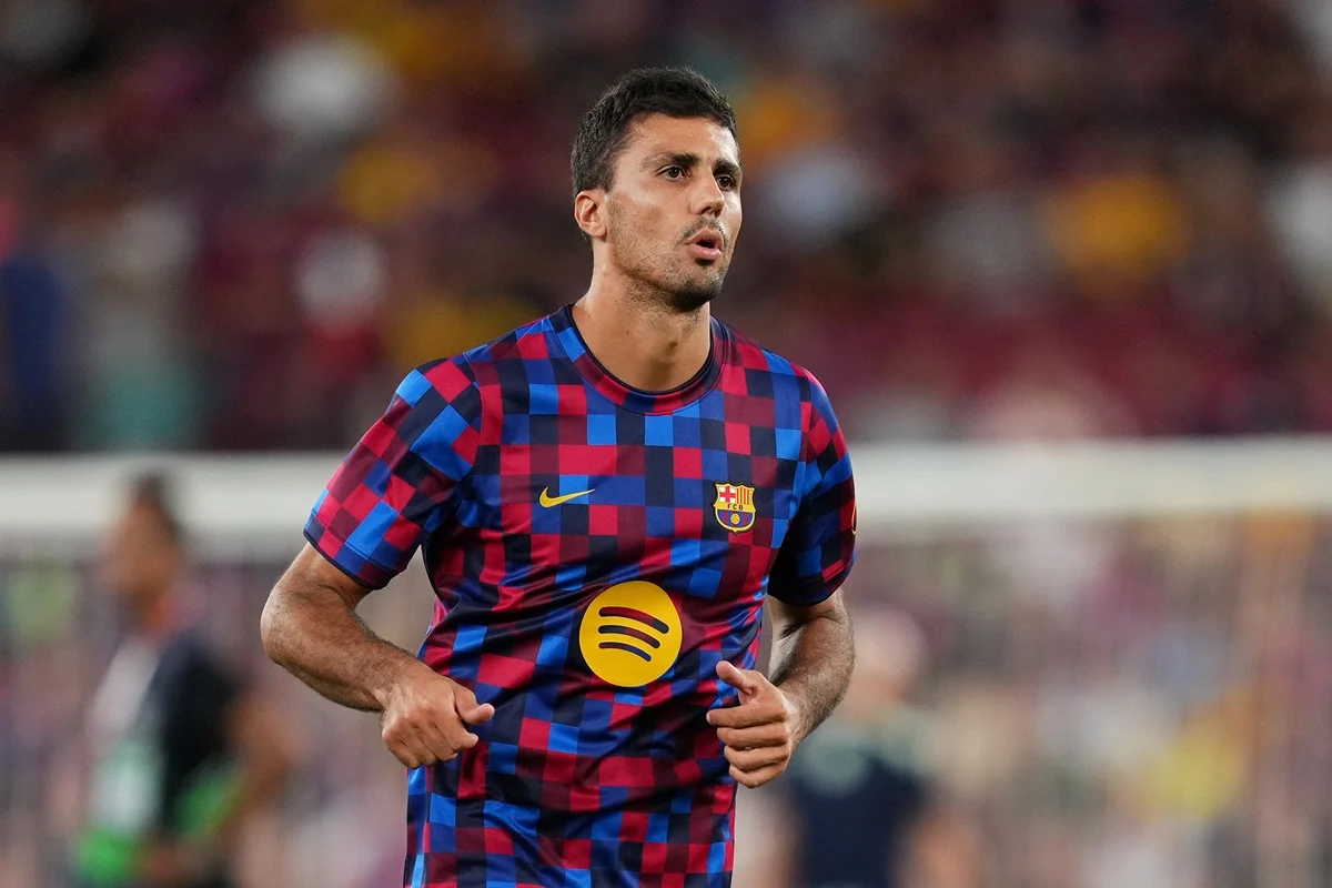Rodri debutó en Barcelona y volvió a jugar en La Liga tras 2658 días
