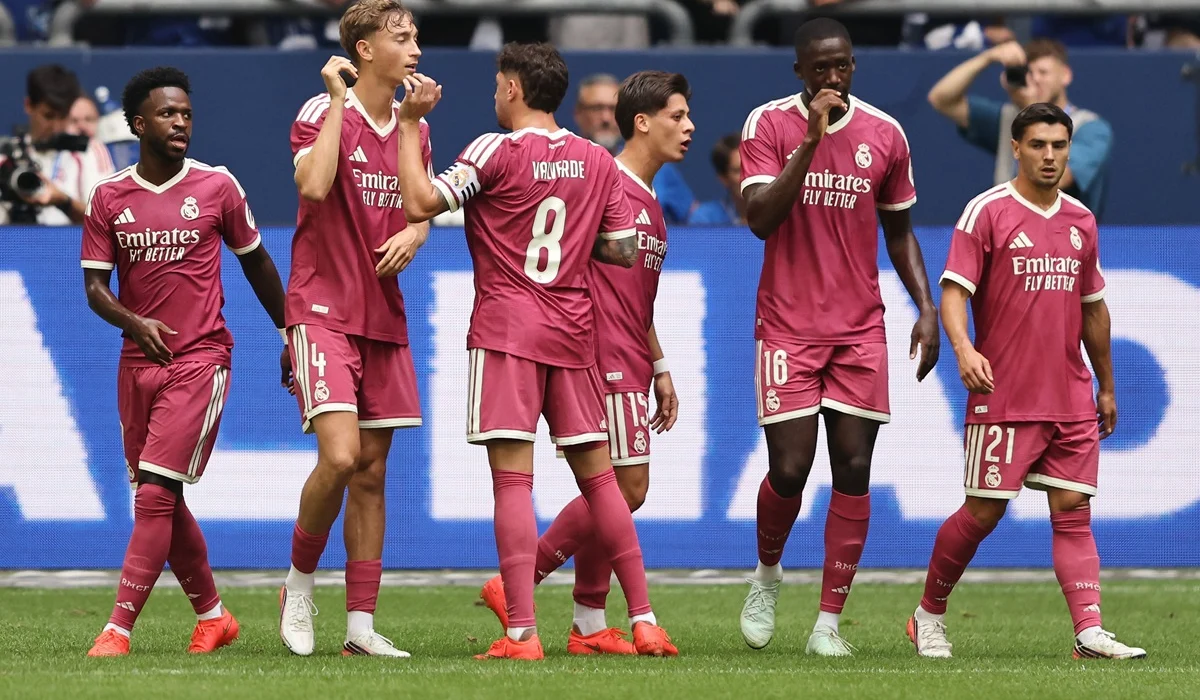 Real Madrid goleó al Schalke 04 en un amistoso