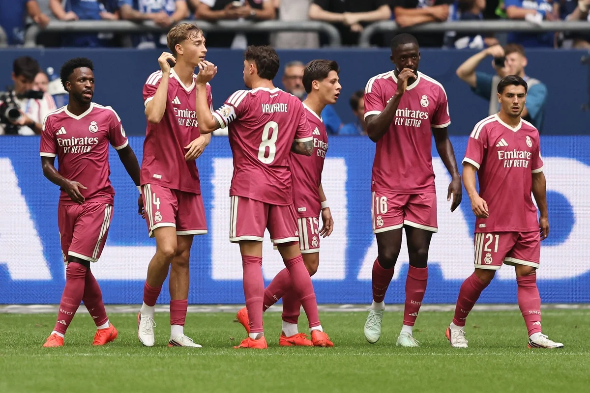 Real Madrid goleó al Schalke 04 en un amistoso