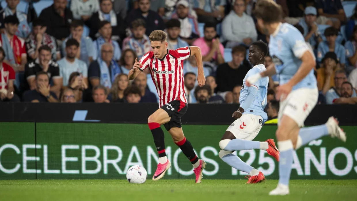 Athletic Club dejó atras el mal arranque y venció a Celta en Balaídos