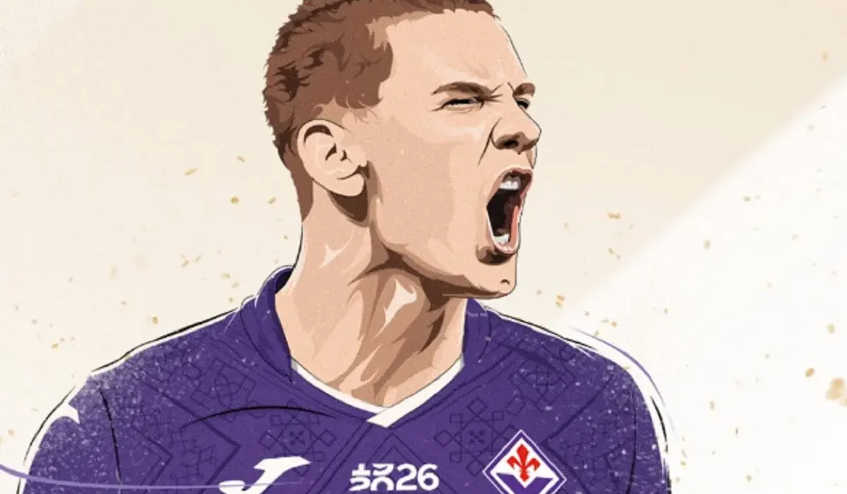 Franco Mastantuono fue presentado oficialmente en Fiorentina: «Vamos Firenze»