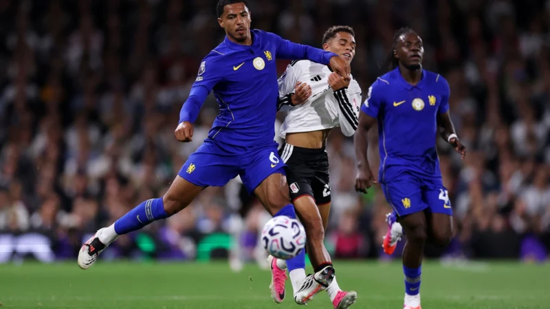 Chelsea le ganó 3 a 2 a Fulham en un partidazo de Premier League