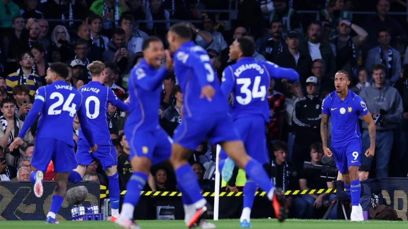 Chelsea necesitó 30 segundos para marcar ante Fulham