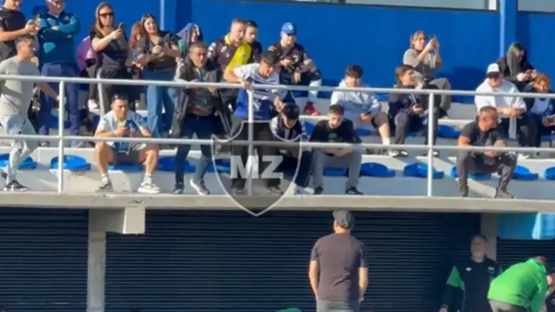Insultos y escupitajos de los hinchas de Midland para Gastón Lotito tras las polémicas declaraciones