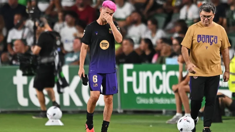 Buenas noticias para Barcelona: Gavi solo recibió un golpe y podrá volver pronto
