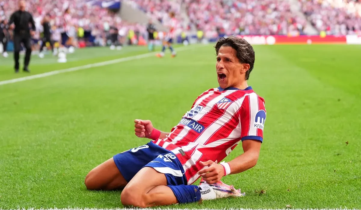 Giuliano Simeone rescató al Atlético de Madrid con su primer gol de la temporada