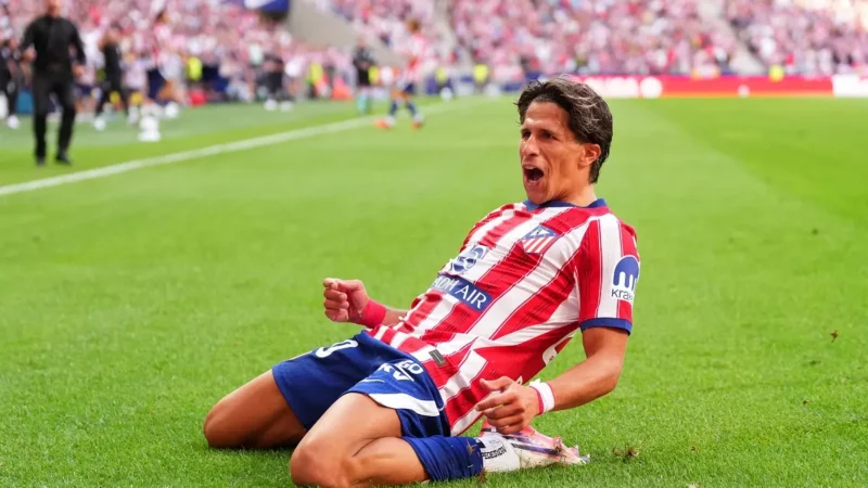Giuliano Simeone rescató al Atlético de Madrid con su primer gol de la temporada