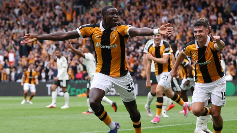 Manchester United debutó con dura derrota ante el ascendido Hull City