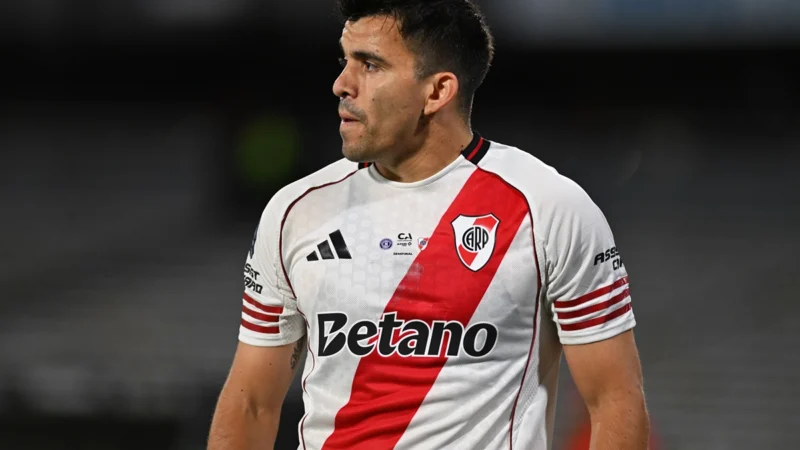 River recupera a Marcos Acuña para este fin de semana