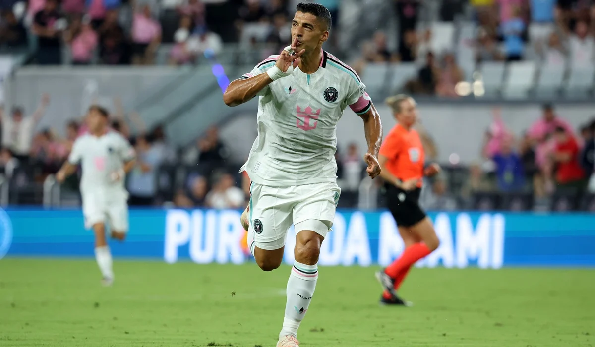 Luis Suárez marcó un golazo para Inter Miami ante Columbus Crew