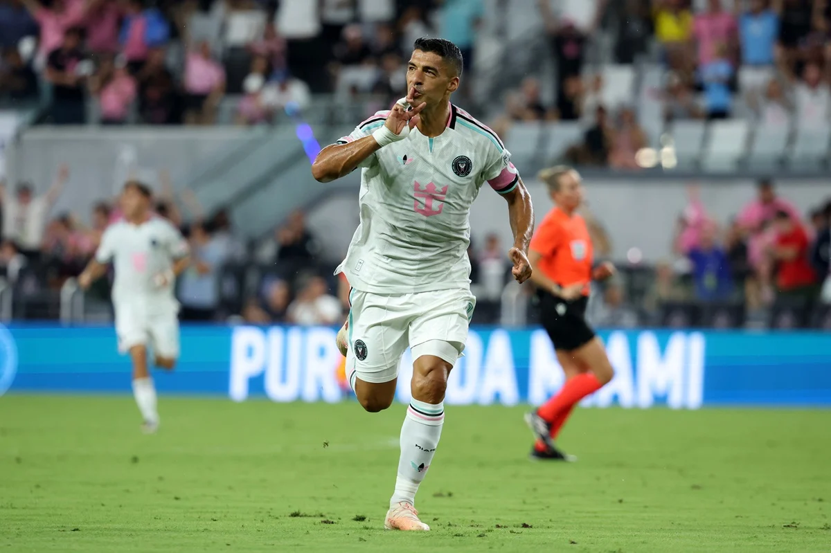 Luis Suárez marcó un golazo para Inter Miami ante Columbus Crew