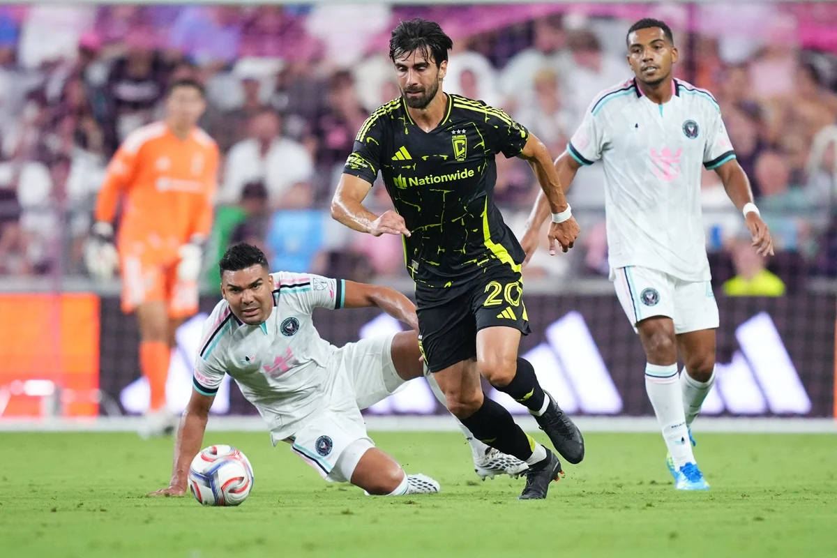 Casemiro debutó en Inter Miami con un gol en contra