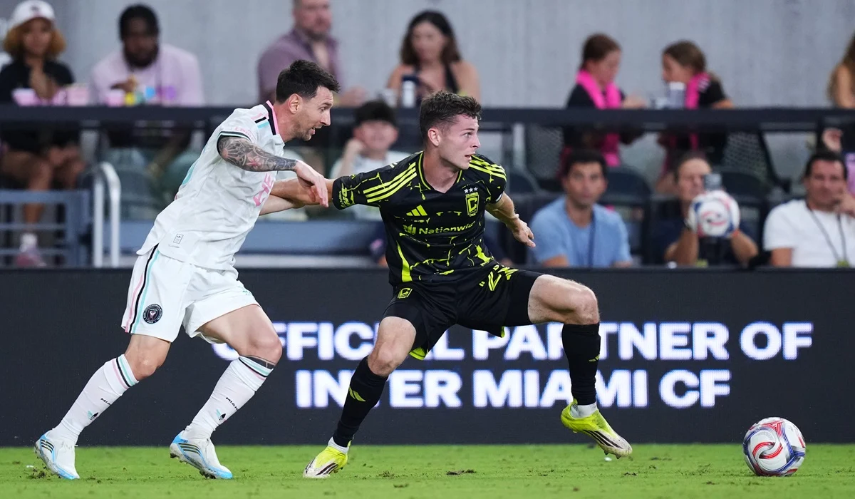 Inter Miami empató con Columbus Crew en el regreso de Messi