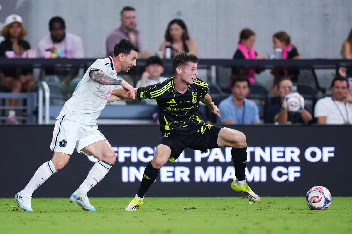 Inter Miami empató con Columbus Crew en el regreso de Messi