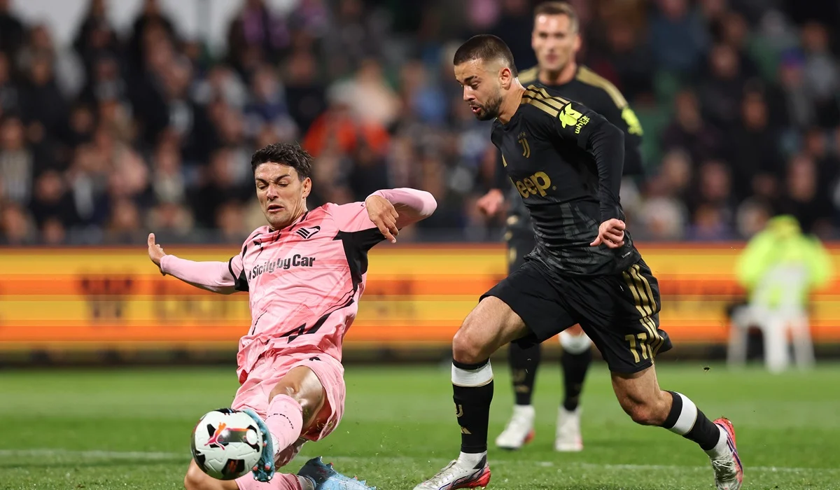 Juventus no tuvo problemas y derrotó al Palermo en un amistoso