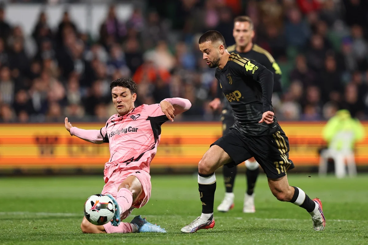 Juventus no tuvo problemas y derrotó al Palermo en un amistoso