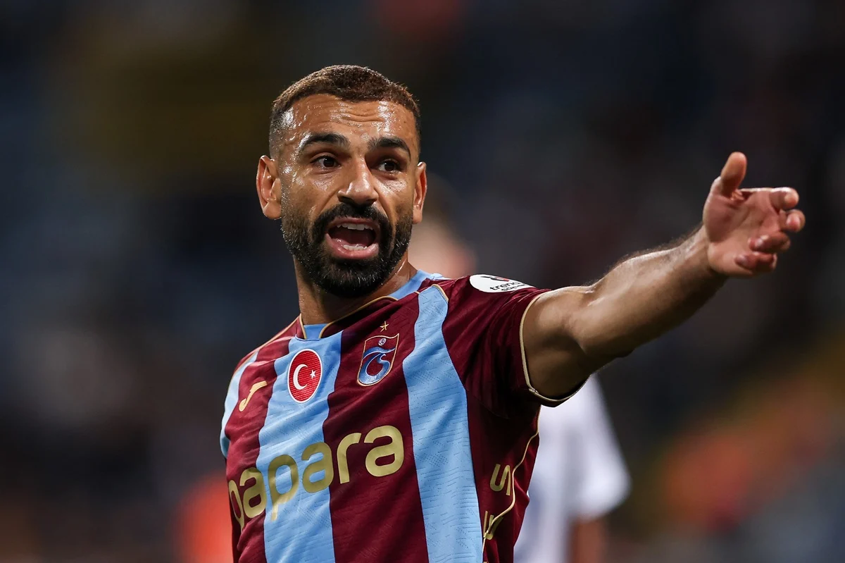Mohamed Salah marcó con doblete sus primeros goles con Trabzonspor
